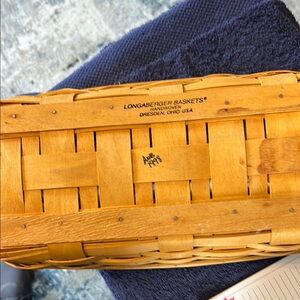 Longaberger Handwoven Basket